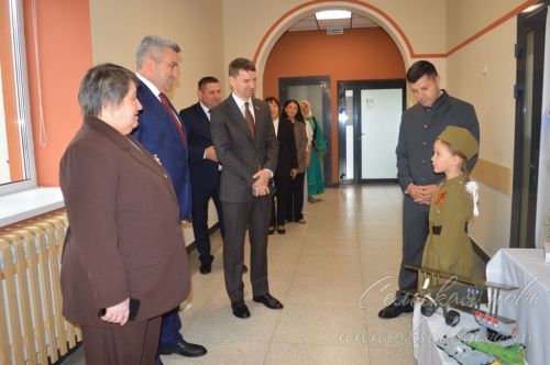 Аксубаевский район посетил Министр образования и науки РТ Ильсур Хадиуллин