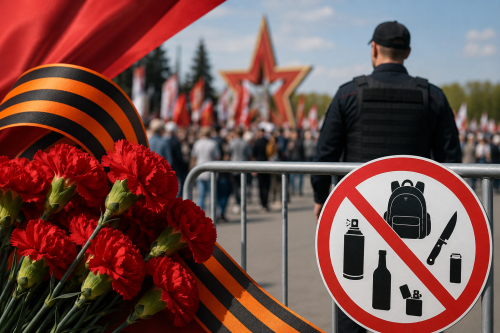В преддверии Дня Победы усилены меры безопасности: опубликован список запрещенных предметов