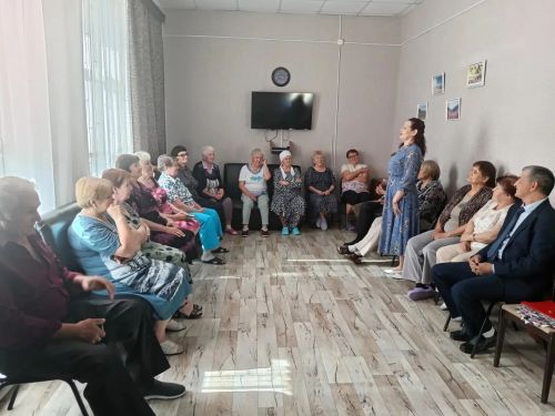 Поэтический вечер прошел в реабилитационном отделении для получателей социальных услуг
