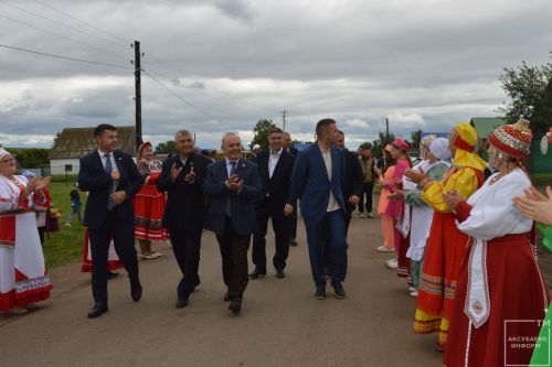 Обновленный дом культуры в Новом Демкине Аксубаевского района распахнуло двери