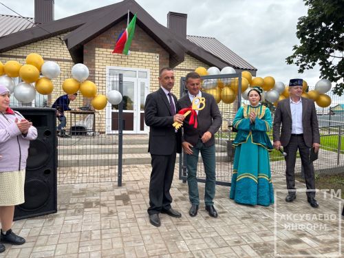 В Новом Демкине Аксубаевского района открылось здание исполкома поселения