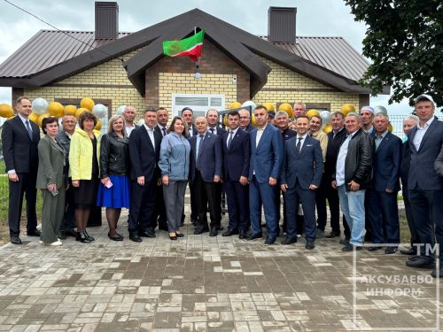 В Новом Демкине Аксубаевского района открылось здание исполкома поселения