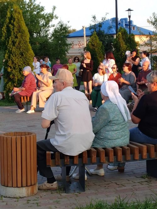 Профессиональ башкаручылар Аксубайлыларны җырлары белән сөендерделәр