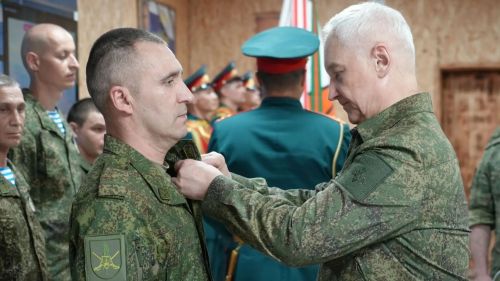 Аксубаевскому бойцу СВО министр обороны РФ вручил государственную награду