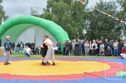 В Новом Демкине Аксубаевского района первенство по национальной борьбе выиграл новошешминец