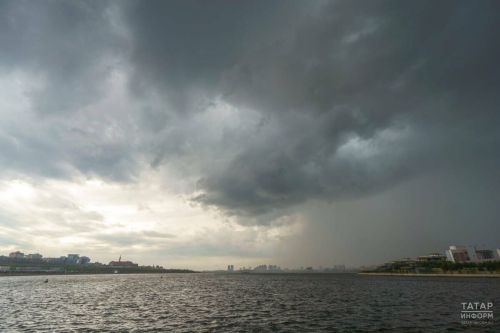 В Татарстане ожидается дождь, гроза и жара