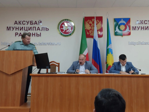 Комиссия по БДД Аксубаевского района оценила итоги полугодия и утвердила комплекс мер по снижению аварийности