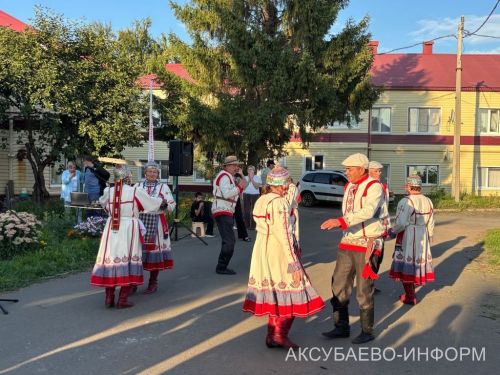 Аксубаевский двор стал культурной площадкой