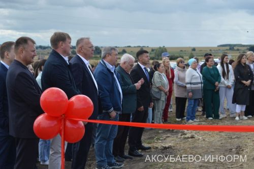 В Аксубаеве открыли четыре новых дома для нефтяников