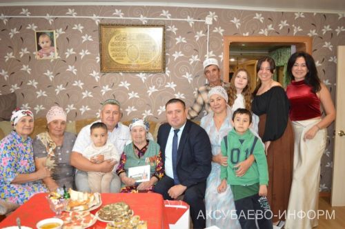 Аксубай ветеранына 100 яшькә кадәр яшәвен теләделәр