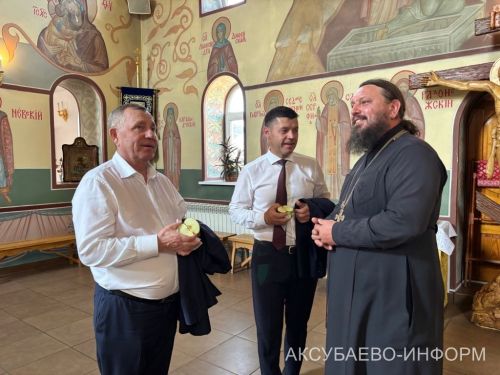 Аксубаевский православный храм принял высоких гостей