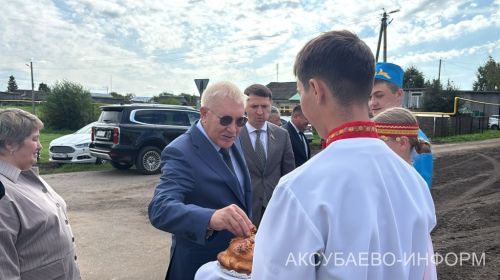 В Аксубаевском районе после капремонта распахнулись двери Кривоозерской школы