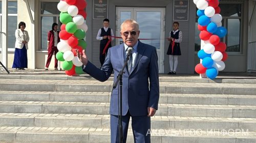 В Аксубаевском районе после капремонта распахнулись двери Кривоозерской школы