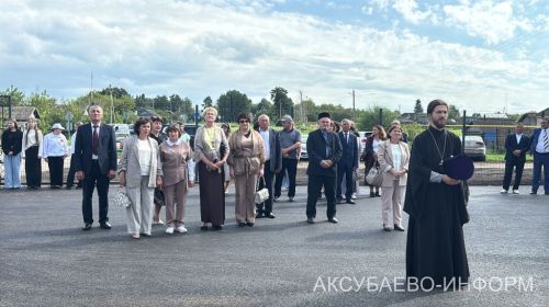 В Аксубаевском районе после капремонта распахнулись двери Кривоозерской школы