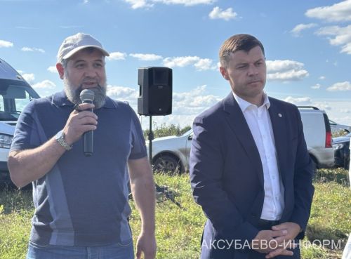 Чествовали за высокий намолот