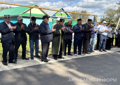 Яңа Ибрай авылында яңа юл ачылды