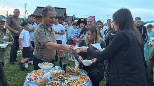 Аксубайда йөз литрдан артык тәмле уха әзерләделәр