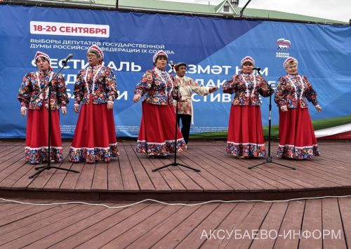 В Аксубаеве прошел фестиваль труда и доблести
