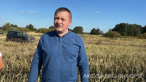 Аксубай районында рапс җыю вакытында комбайнчыларны бүләкләделәр