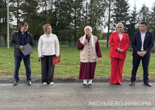 Татар Сөнчәлесендә асфальт юл ачылуны бәйрәм иттеләр