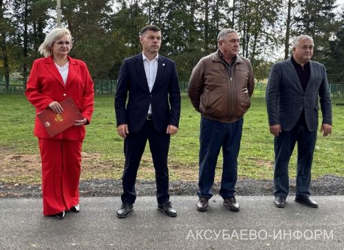 Татар Сөнчәлесендә асфальт юл ачылуны бәйрәм иттеләр