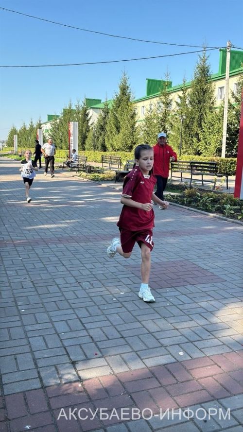 В Аксубаевском районе в забегах «Кросс нации» стартовало 1400 человек