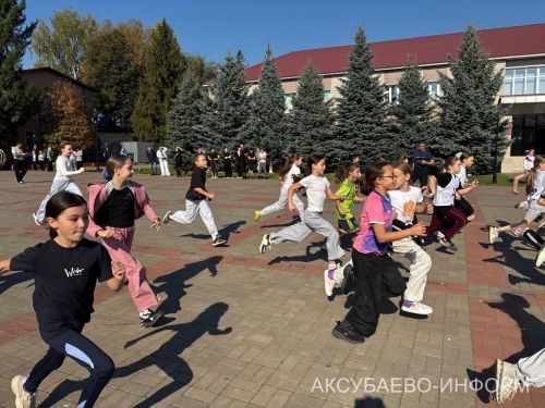 В Аксубаевском районе в забегах «Кросс нации» стартовало 1400 человек