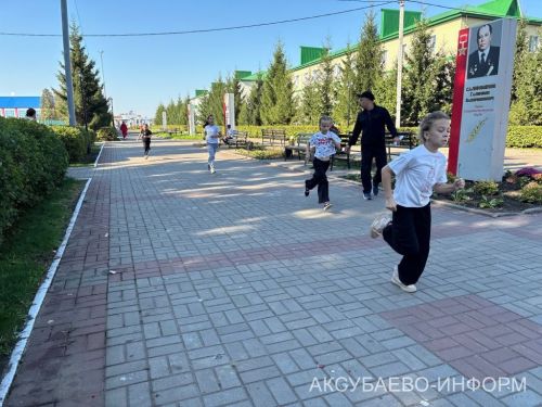 В Аксубаевском районе в забегах «Кросс нации» стартовало 1400 человек