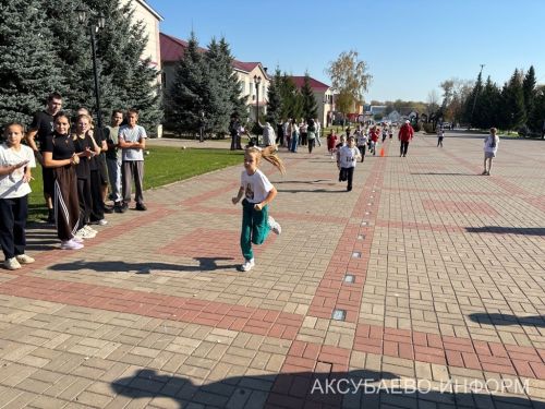 Аксубай районында «Милли кросс» йөгерүләрендә 1400 кеше старт алды