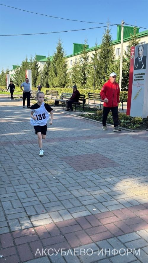 В Аксубаевском районе в забегах «Кросс нации» стартовало 1400 человек