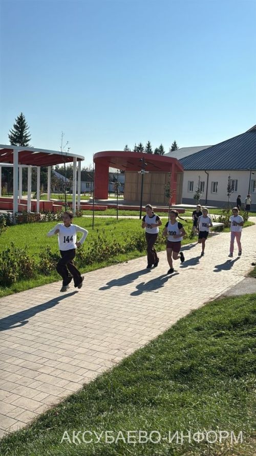 В Аксубаевском районе в забегах «Кросс нации» стартовало 1400 человек