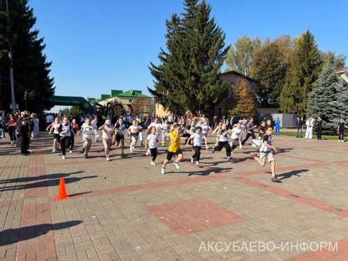 В Аксубаевском районе в забегах «Кросс нации» стартовало 1400 человек