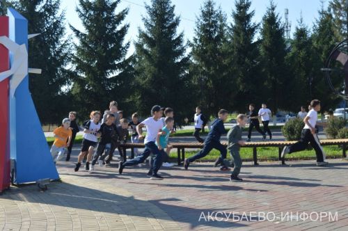 В Аксубаевском районе в забегах «Кросс нации» стартовало 1400 человек