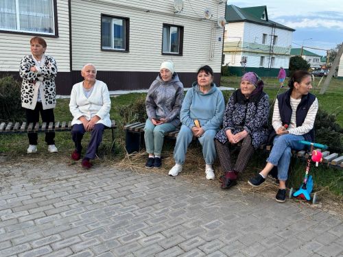 На улице Ленина Аксубаева слушали музыку и сдавали нормативы ГТО