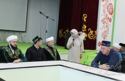 Муфтий ДУМ РТ встретился с мусульманами Аксубаевского района