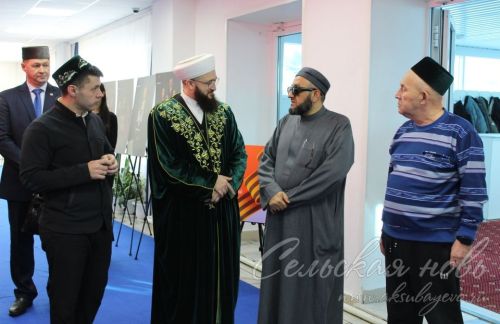 Муфтий ДУМ РТ встретился с мусульманами Аксубаевского района