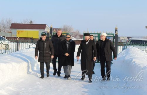 Муфтий ДУМ РТ встретился с мусульманами Аксубаевского района