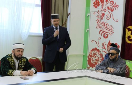 Муфтий ДУМ РТ встретился с мусульманами Аксубаевского района
