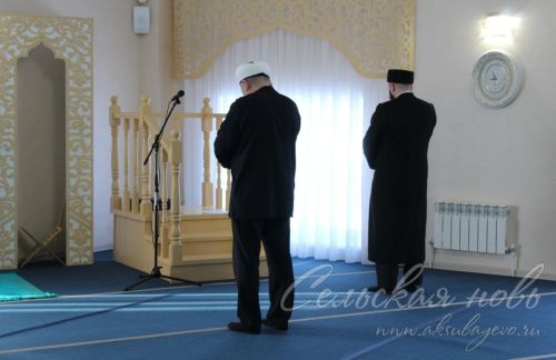 Муфтий ДУМ РТ встретился с мусульманами Аксубаевского района