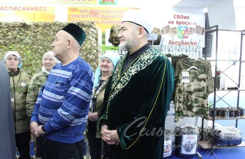 Муфтий ДУМ РТ встретился с мусульманами Аксубаевского района