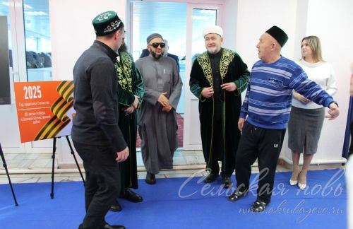Муфтий ДУМ РТ встретился с мусульманами Аксубаевского района