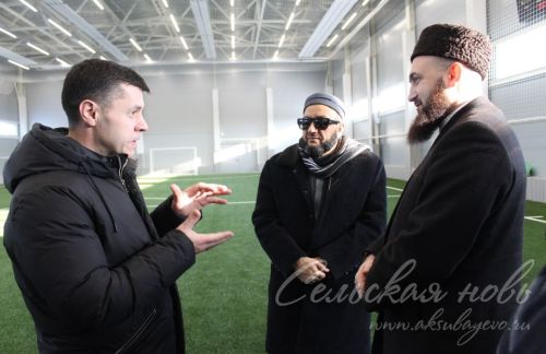 Муфтий ДУМ РТ встретился с мусульманами Аксубаевского района