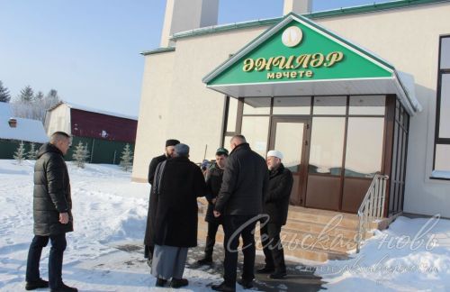 Муфтий ДУМ РТ встретился с мусульманами Аксубаевского района
