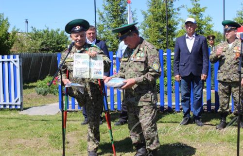 Открытие пограничного знака в Сидулово-Ерыклах, 25.05.2025 г