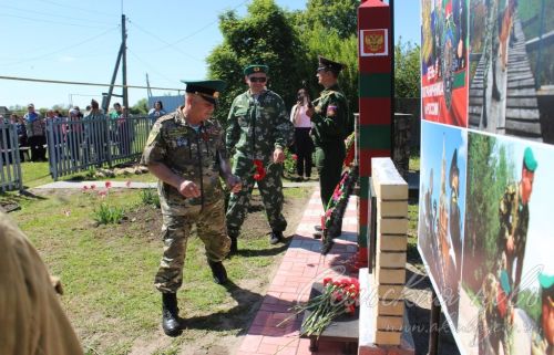 Открытие пограничного знака в Сидулово-Ерыклах, 25.05.2025 г