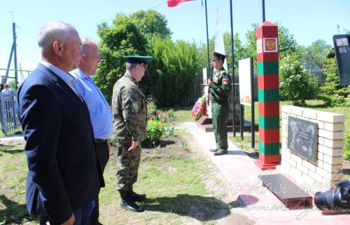 Открытие пограничного знака в Сидулово-Ерыклах, 25.05.2025 г