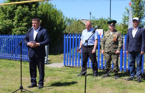Открытие пограничного знака в Сидулово-Ерыклах, 25.05.2025 г