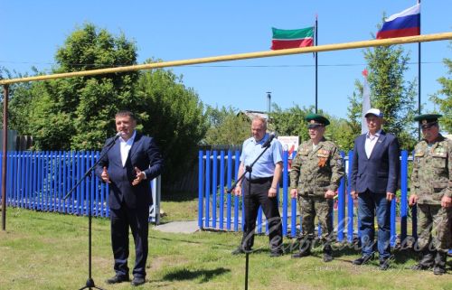 Открытие пограничного знака в Сидулово-Ерыклах, 25.05.2025 г