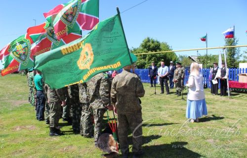 Открытие пограничного знака в Сидулово-Ерыклах, 25.05.2025 г