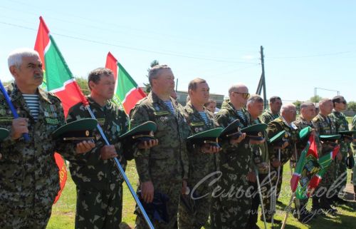 Открытие пограничного знака в Сидулово-Ерыклах, 25.05.2025 г